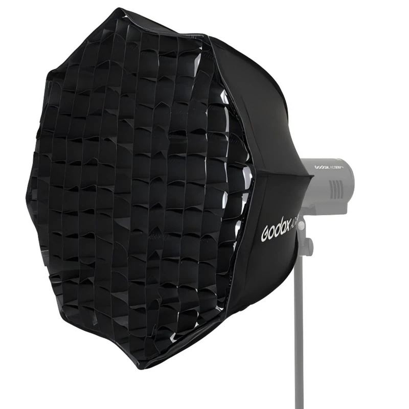 Godox AD-S60S Octagon Softbox 60x60cm, Godox Mount Softbox for AD300Pro II AD400Pro, ML80Bi ML150Bi ML100Bi ML100R, ML60IIBi, ML60Bi, ML60, ML30Bi, ML30 LED Video Light etc