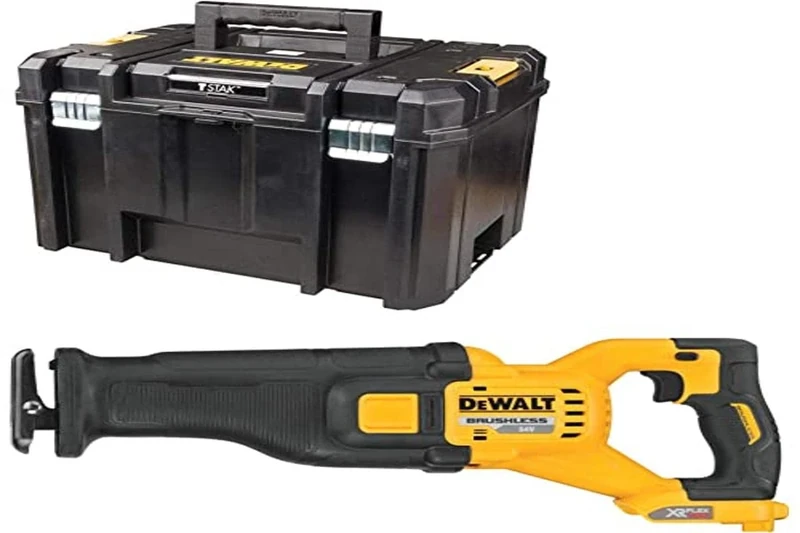 DeWalt DCS389NT 54v XR FLEXVOLT Brushless Reciprocating Saw Body Only in TSTAK Carry Case