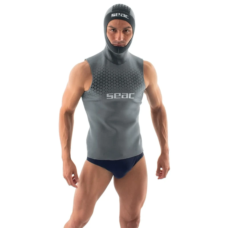 SEAC Hoody Man, undervest for scuba diving, made of 2.5 mm neoprene