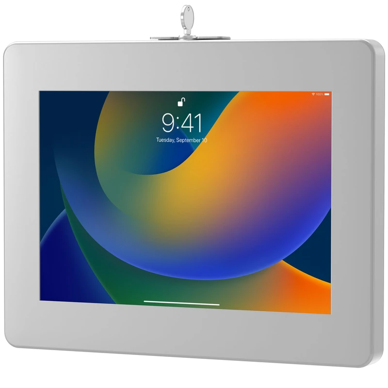 CTA Digital: Premium Locking Wall Mount (Silver)