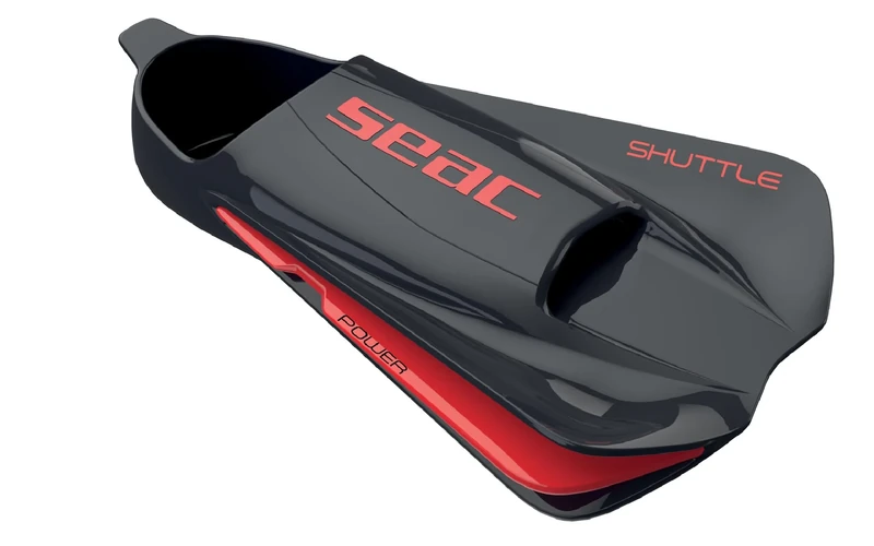 SEAC Shuttle, 100% silicone short swim fins designed for strength or cardio training