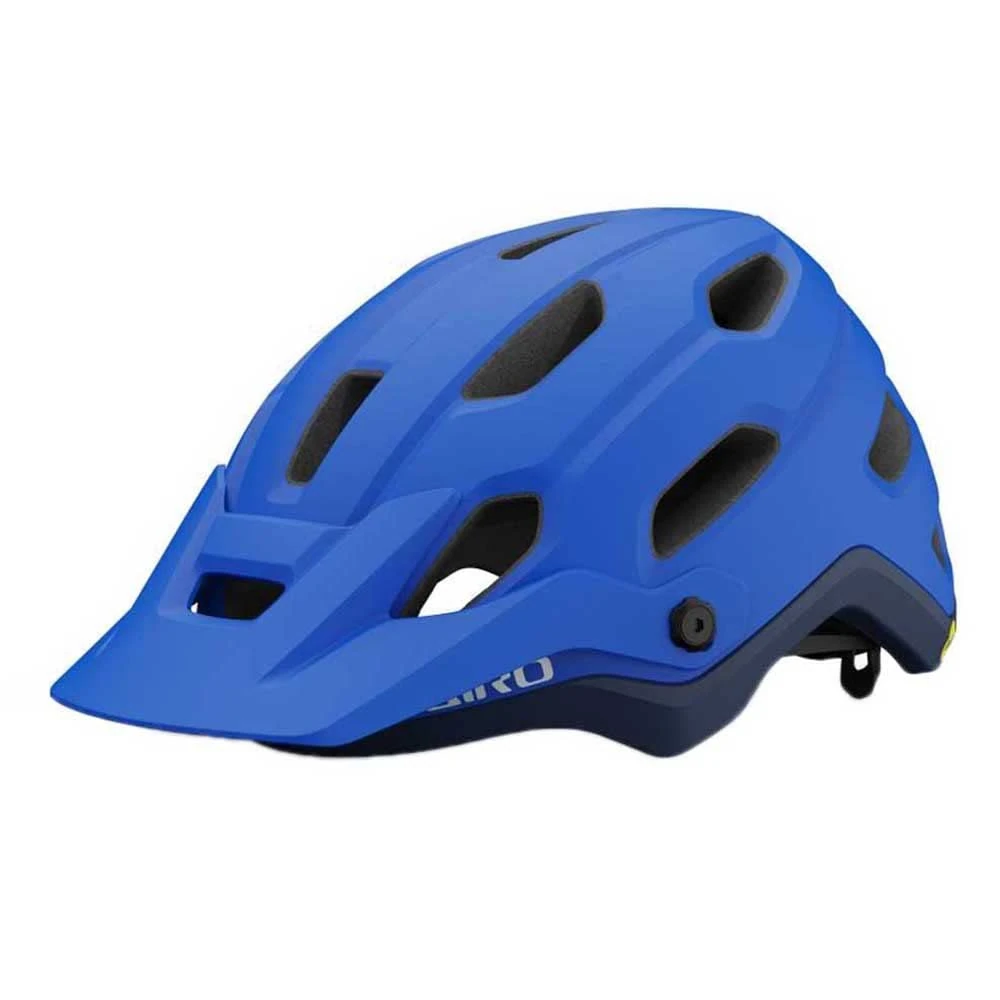 Giro Unisex_Adult Nine Bicycle Helmet, Matte Trim Blue, L (59-63 cm)