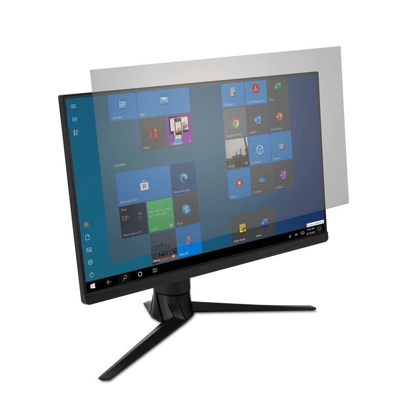 Kensington Anti Glare Computer Screen Filter - Anti-Glare and Blue Light Reduction Monitor Filter for 23.8 inch Monitors, Glare & Reflection Reducing Screen Protector, Improves Clarity (627557)