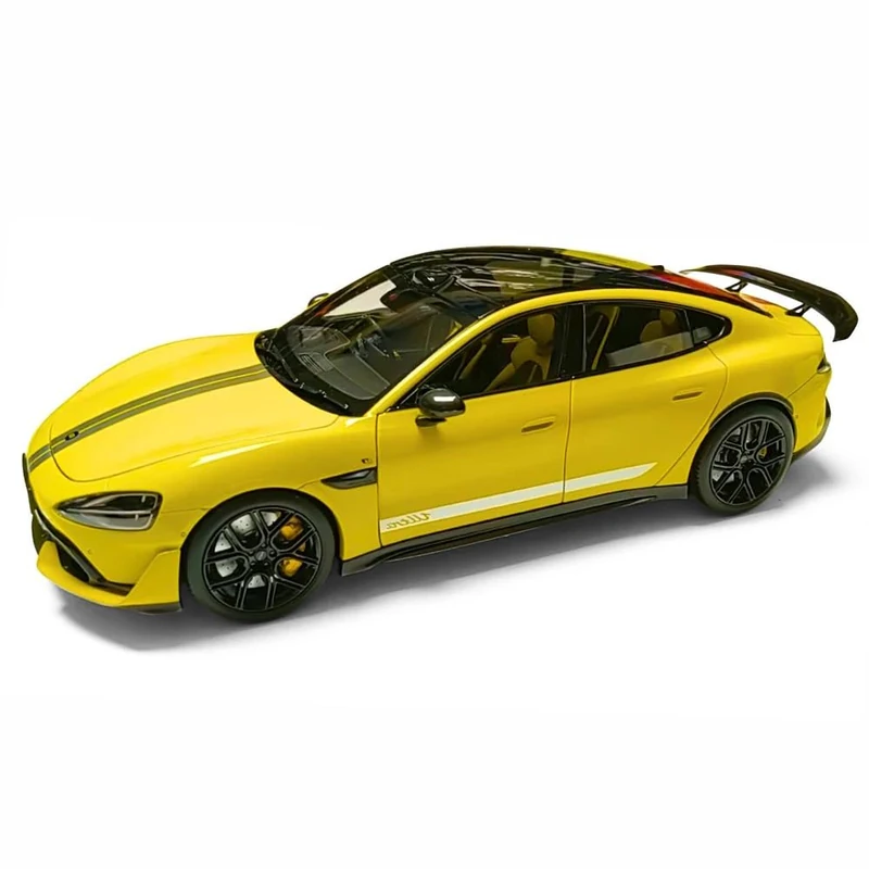 Xiaomi SU7 Ultra 1/18 Die-cast Model Car Lightning Yellow