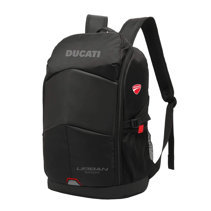 DUCATI, Urban for Bikes and Scooters, Unisex Adult Sports Backpack, Black, One Size