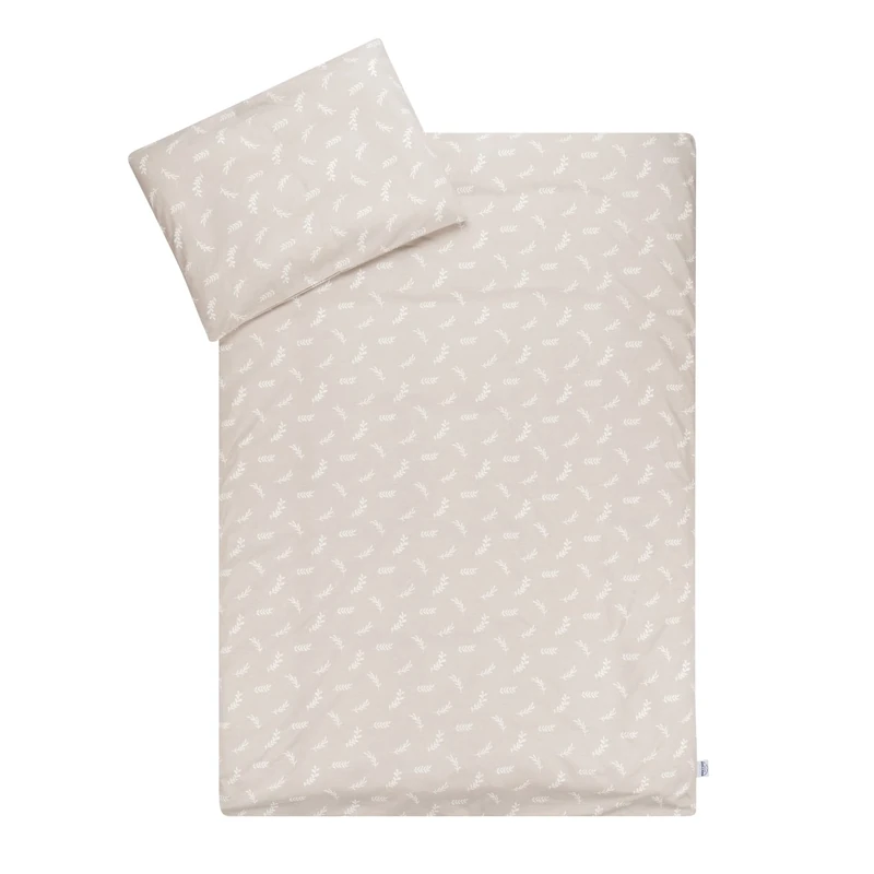 Julius Zöllner Twiggy Jersey Children's Bed Linen 100 x 135 cm + 40 x 60 cm, 2-Piece Set Consisting of Duvet Cover and Pillowcase, 100% Jersey Cotton, with Zip, Standard 100 by Oeko-Tex, Twiggy