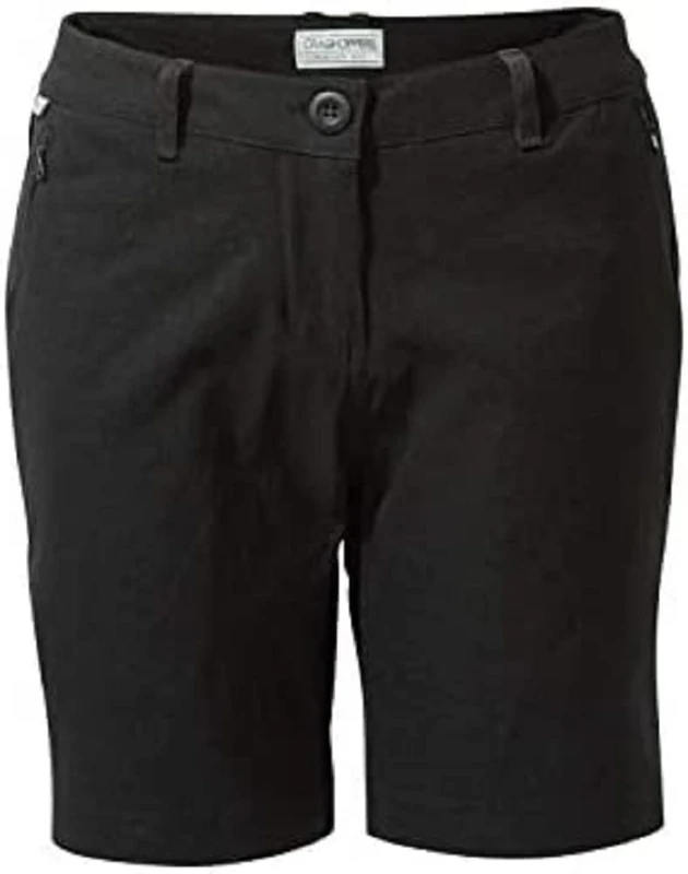 Craghoppers Womens Kiwi Pro Hiking Shorts, Black, 16 UK