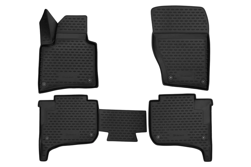 Tailor-made rubber floor mats for Porsche Cayenne 2010-2017, 4 pieces