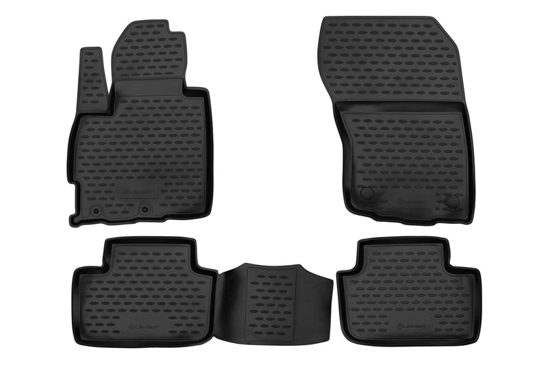 Custom-fit rubber floor mats for Citroen C4 Air 2012 - 2017 4 pieces