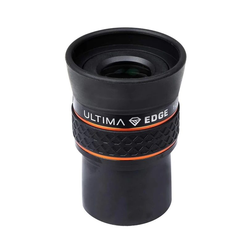Celestron 93450 Ultima Edge 10mm Parfocal Ultra Flat Field Eyepiece Designed for 1.25" Focusers - Incredibly Crisp Views, Fully Multi-Coated Lens, Moulded Rubber Grip, Black