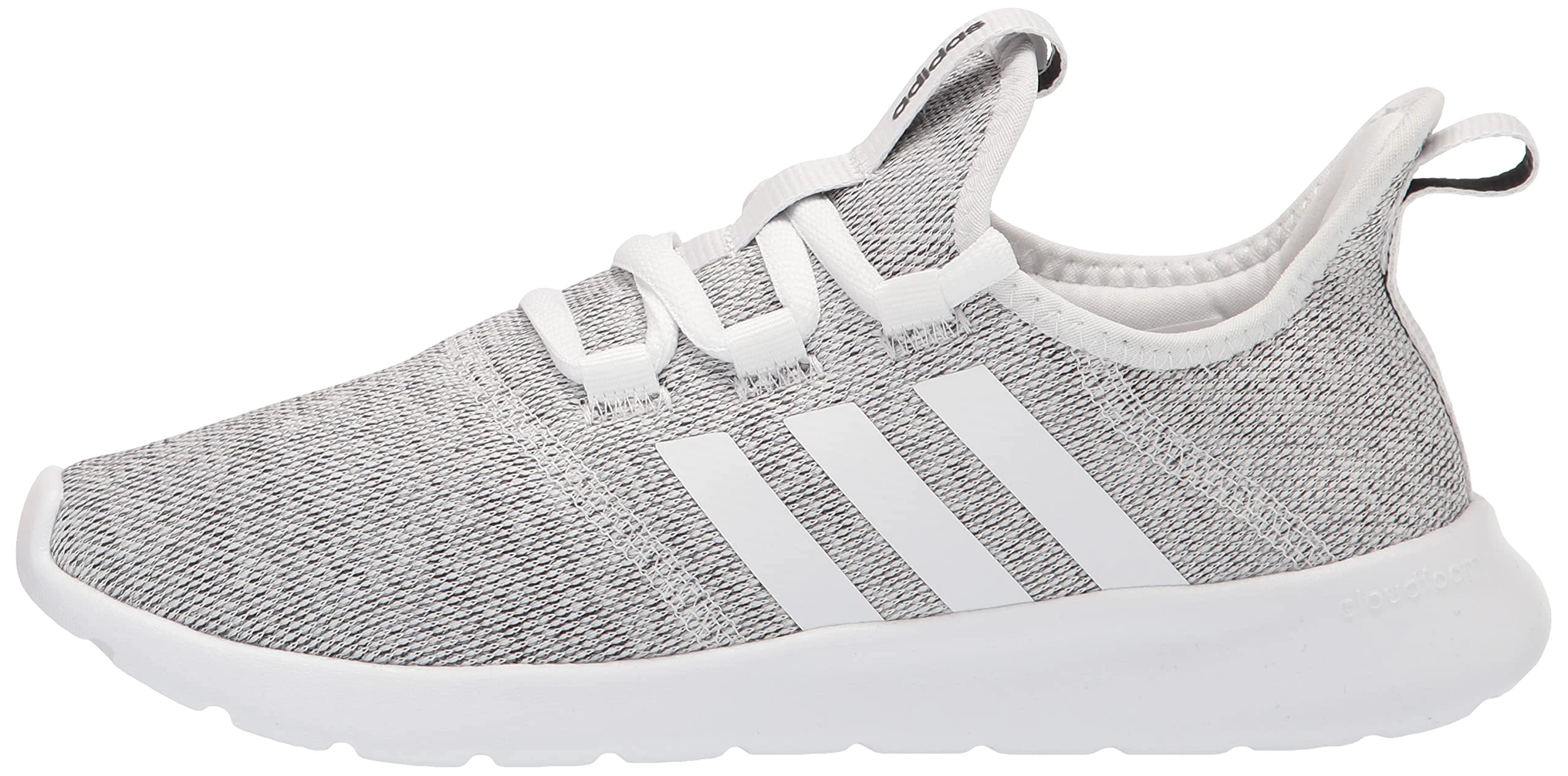 adidas Women's Cloudfoam Pure 2.0 Shoe Running, Cloud White/Cloud White/Core Black, 4 UK