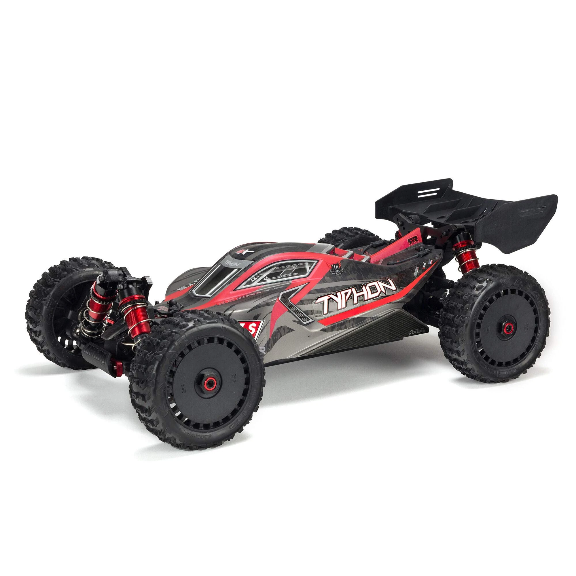 ARRMA 1/8 Typhon 6S V5 4WD BLX Buggy with Spektrum Firma RTR, Black C-ARA8606V5