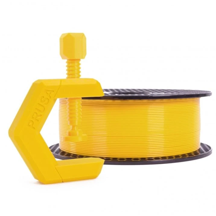 Prusament Mango Yellow, PETG Filament 1.75mm 1kg Spool (2.2 lbs), Diameter Tolerance +/- 0.02mm