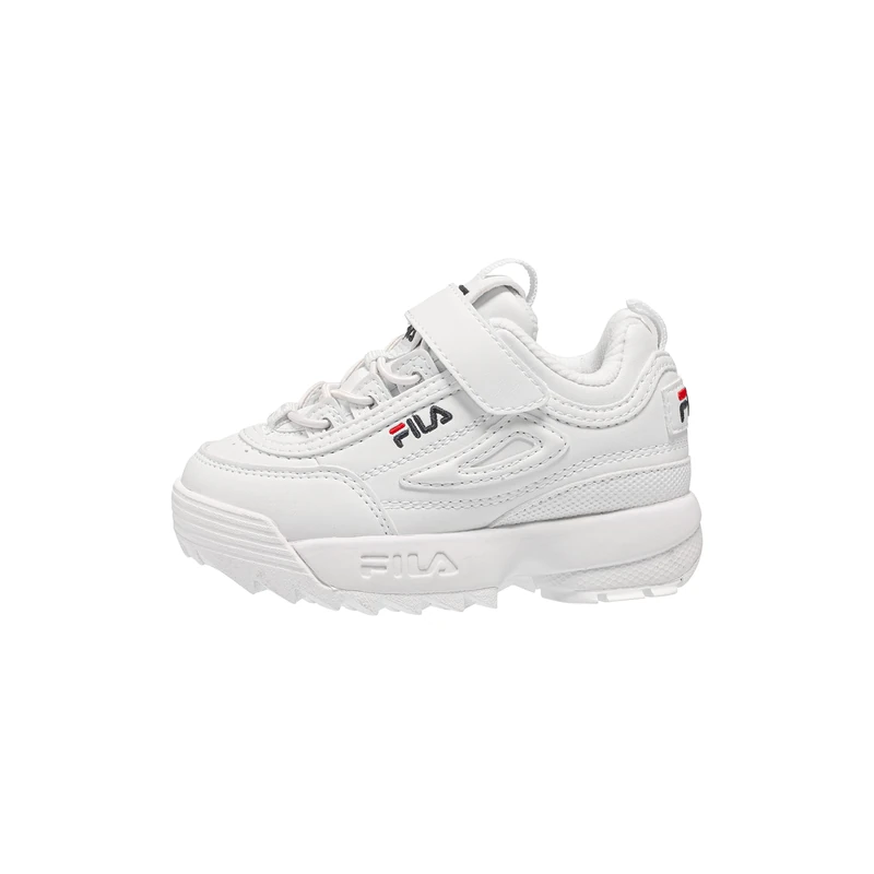 FILA Disruptor E infants Unisex Babies’ Sneaker, white (White), 4 UK