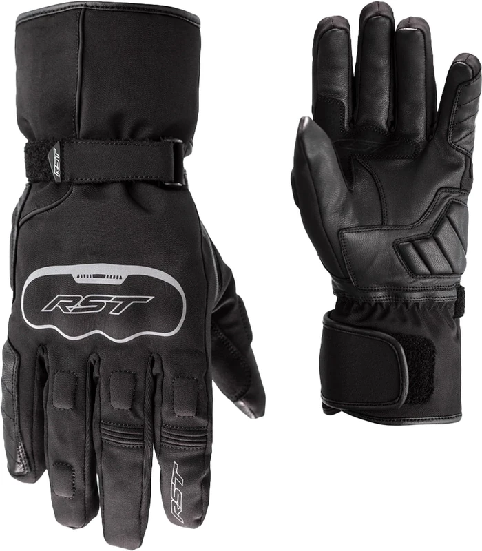 RST Axiom CE Mens Waterproof Black Motorcycle Glove M