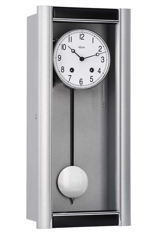 Hermle 30914-742100 Wall Clock Roman Black Diameter 50 mm