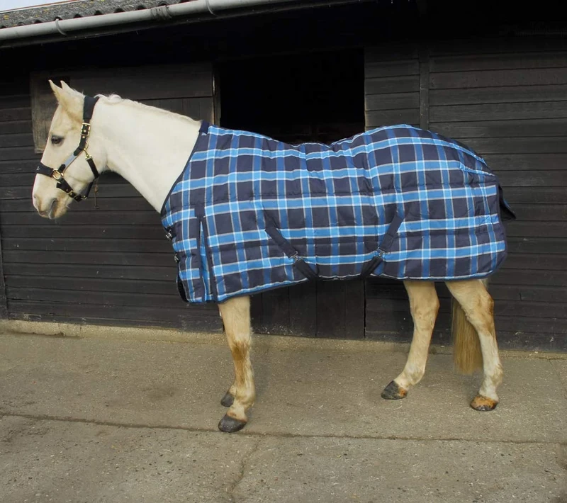 Rhinegold Andorra Stable Quilt Royal Check