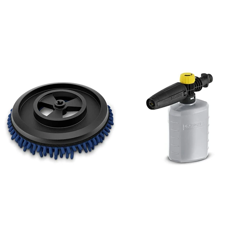 Kärcher 2.644-063.0 Interchangeable attachment car and bike 120 and WB 100, (L x B x H) 153 x 153 x 39 mm & FJ6 Foam Nozzle - Pressure Washer Accessory