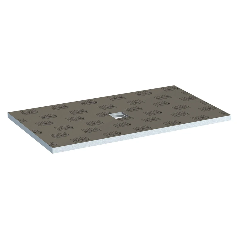 LUX ELEMENTS Ready to Tile, TUB-MR 1600/900 LTUBE10706, Gray, 160 x 90 cm
