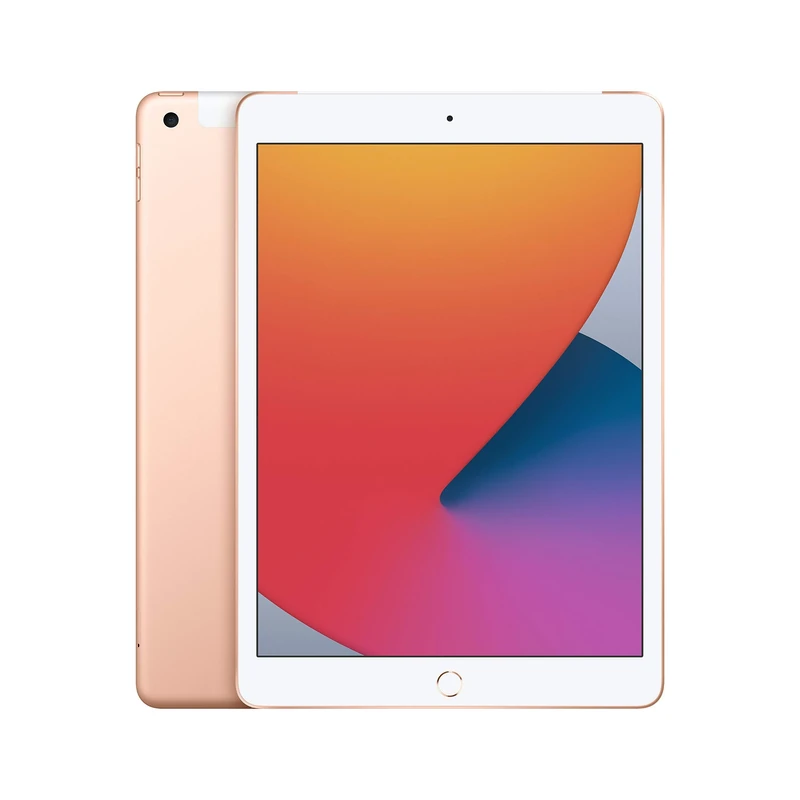 2020 Apple iPad (10.2-inch, Wi-Fi + Cellular, 32GB) Gold (Renewed)