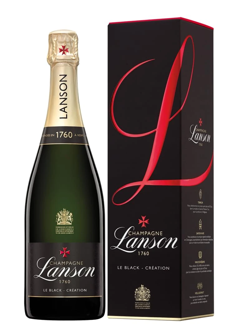 Lanson Le Black Label Brut/Creation Champagne, 750ml
