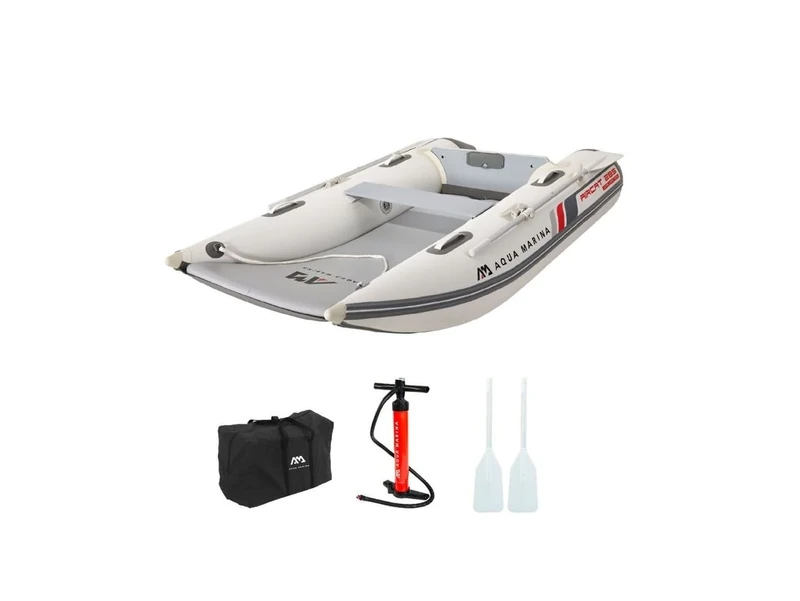 Aqua Marina Aircat, Inflatable Catamaran Boat with DWF Air Deck, 2.85 Meter Length