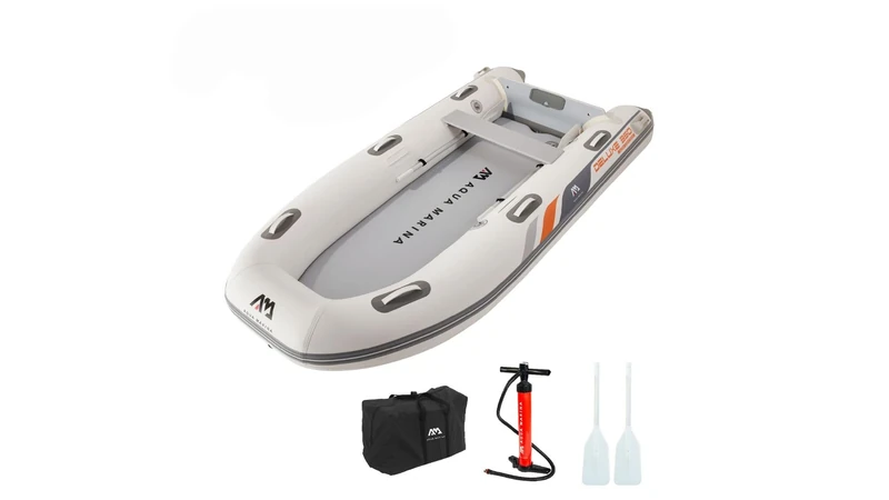 Aqua Marina Deluxe, U-Type Yacht Tender with DWF Air Deck, 3.5 Meter Length