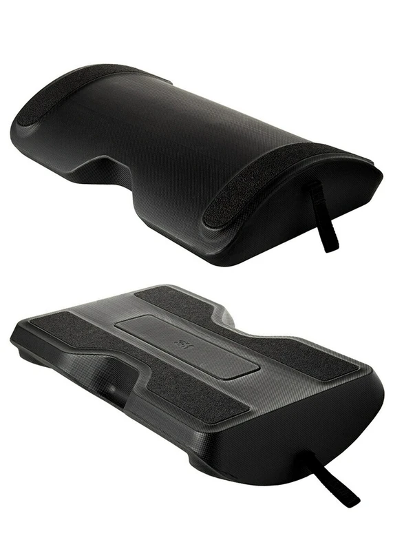 3M Foot Rest for Standing Desks, Two-Sided Rocking and Stationary for Sitting or Standing, Helps Reduce Leg and Foot Fatigue, Black (FR200B)