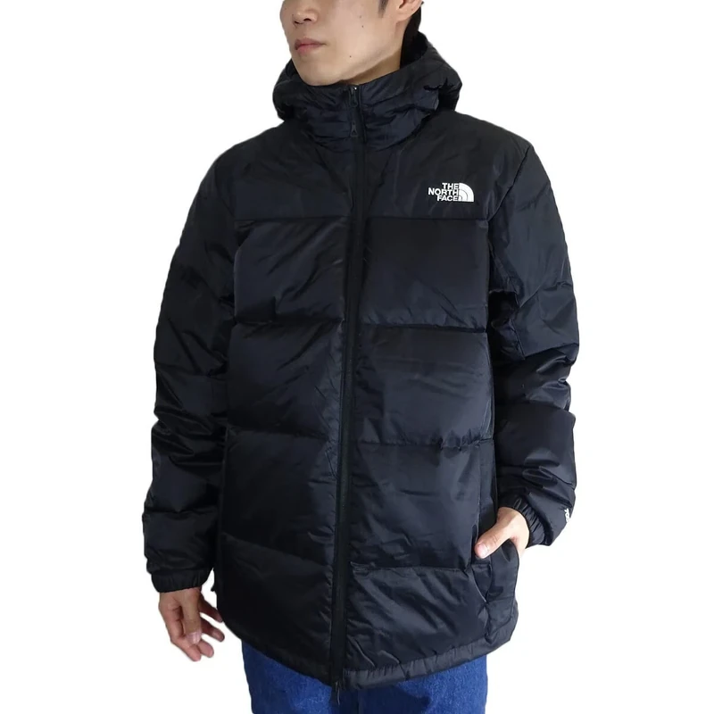 The North Face NF0A4M9LKX7 M DIABLO DOWN HOODIE Sweatshirt Men's Black-Black Size M