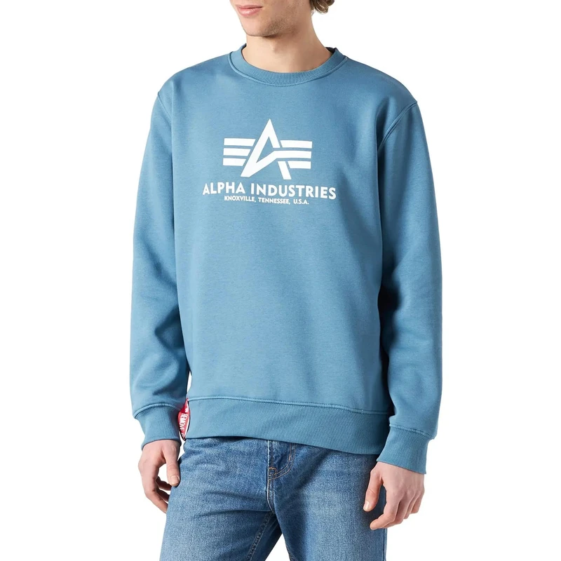 Alpha Industries Basic Hoodie for men Airforce Blue