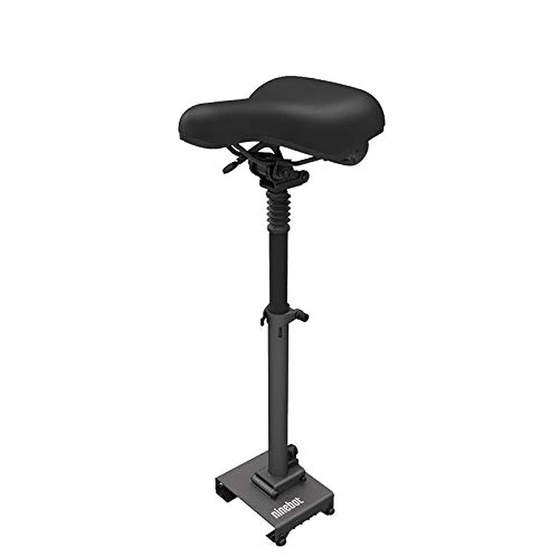 Segway-Ninebot Electric Scooter Seat Saddle for MAX G30P and G30LP, Adjustable Comfortable and Shock Absorbing MAX Seat Saddle, Black, Large