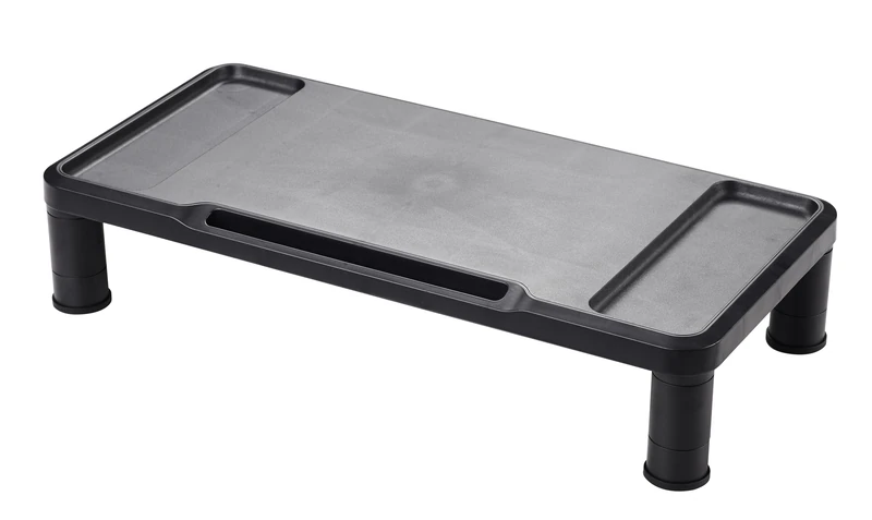 Q-Connect Monitor Stand Adjustable Height 555 x 265 x 112 mm - Image 1