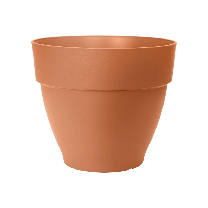 elho Vibia Campana Round 55 - Plant Pot for Outdoor - Ø 54.5 x H 47.0 cm - Brown/Terra