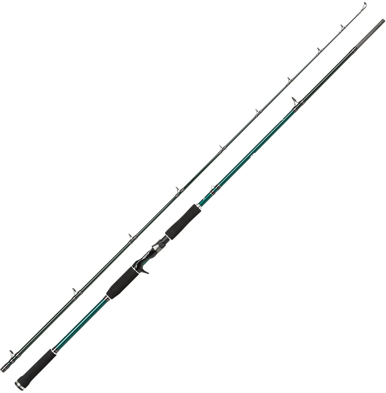 Abu Garcia Beast X Casting Rod, Baitcasting Fishing Rod, Spincasting rods, Predator Fishing, Pike, Perch, Zander, Trout, Unisex, green,black, 2.59m | 70-250g