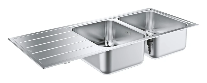 GROHE K500 Stainless Steel Sink with Drainer