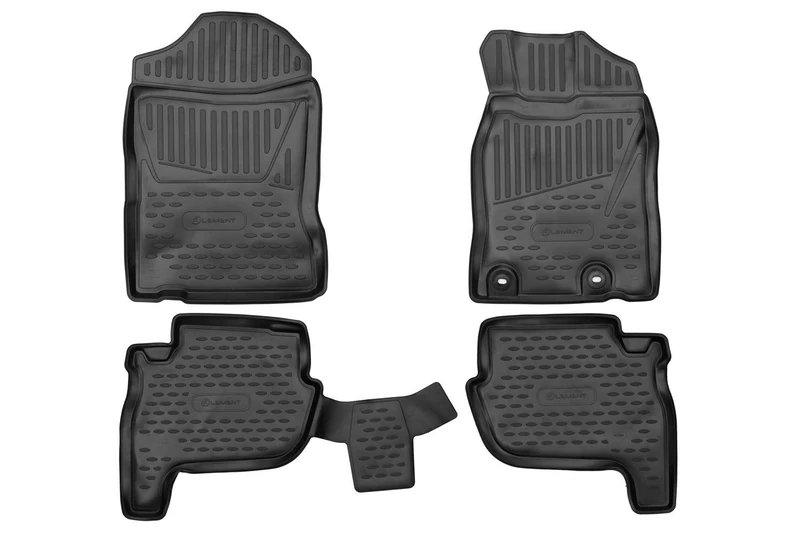 Element 3D Rubber Floor mats designed for TOYOTA Rush/Daihatsu Terios, 2018-present, 4 pcs.