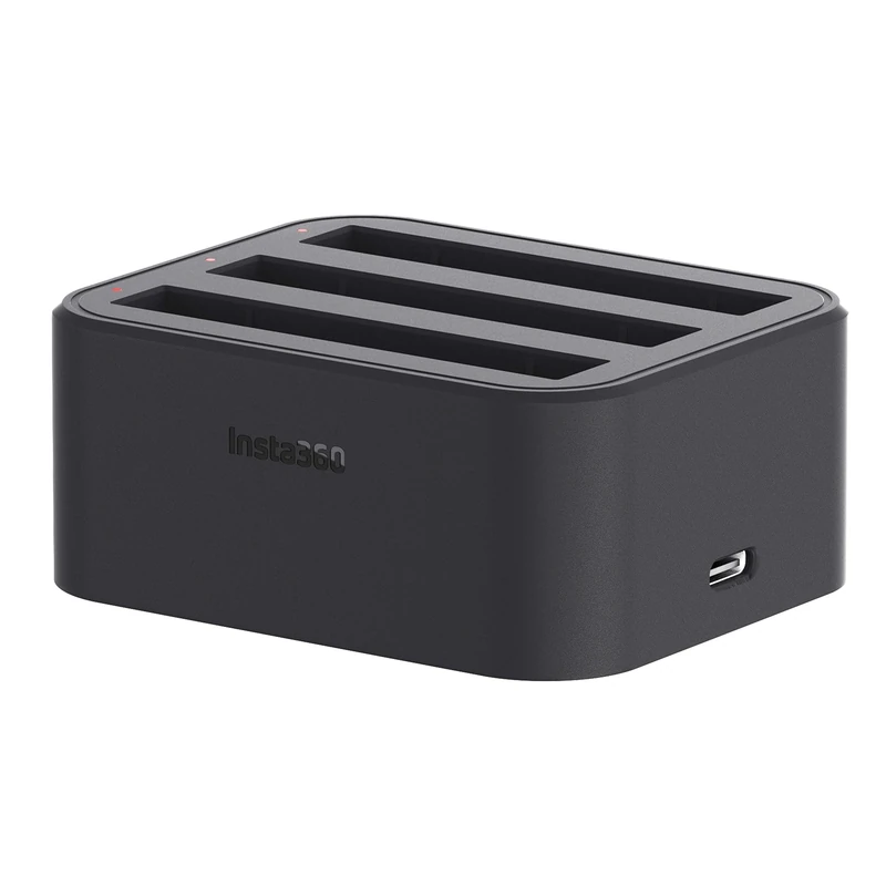 Insta360 CINX2CB/A ONE X2 Fast Charging Hub - Charge up to 3 batteries simultaneously