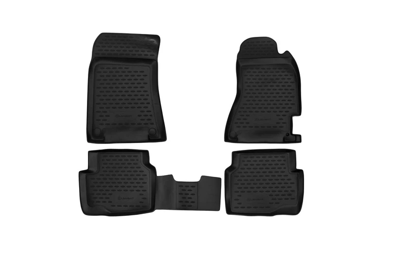 Element Tailored Custom Fit 3D Rubber Floor Mats designed for SUBARU Impreza JDM 2000-2007, 4 pcs. Right hand drive only