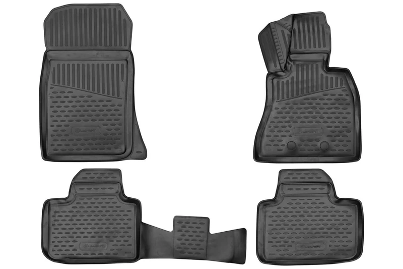 Element Tailored Custom Fit 3D Rubber Floor Mats designed for BMW Series 6 G32, 2017-present 4 pcs Right hand drive only