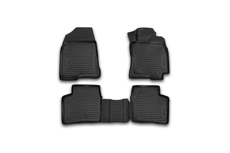 Element Tailored Custom Fit 3D Rubber Floor Mats designed for TOYOTA Prius-20 RH/DAA-NHW20/, 2003-2009, 4 pcs Right hand drive only