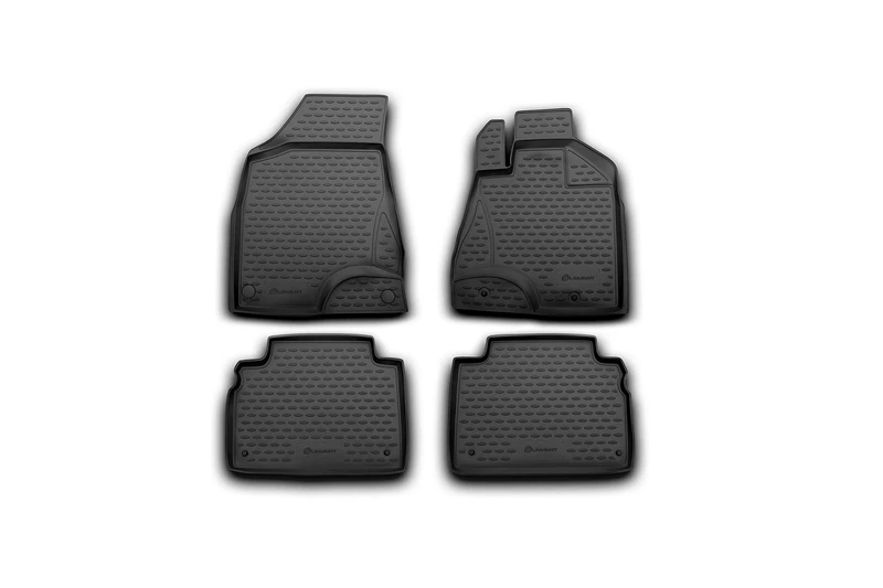 Element Tailored Custom Fit 3D Rubber Floor Mats designed for TOYOTA Harrier 2003-2008, 4 pcs Right hand drive only