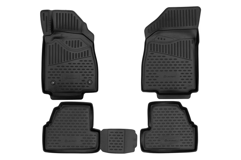 Element 3D Rubber Floor mats designed for OPEL-Vauxhall/Mokka, 2013-2019 4 pcs.