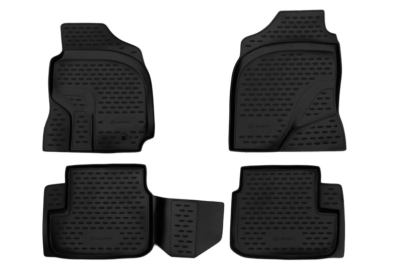 Element Tailored Custom Fit 3D Rubber Floor Mats designed for TOYOTA RAV4 ACA21W JDM, 2000–2005, 4 pcs. Right hand drive only