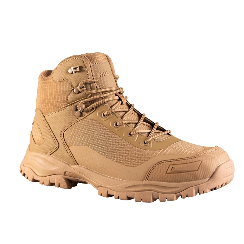 Mil-Tec Unisex tactical hiking boots, Coyote, 8.5 UK - Image 1