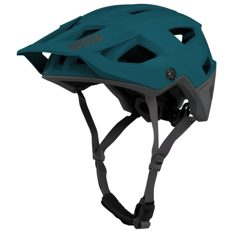 IXS Trigger AM Unisex Adult Mountain Bike/E-Bike/Cycle Helmet, Everglade Green, ML (58-62 cm)