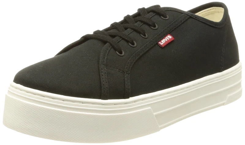 Levi's Tijuana, Women’s Sneakers, Regular Black, 10 UK