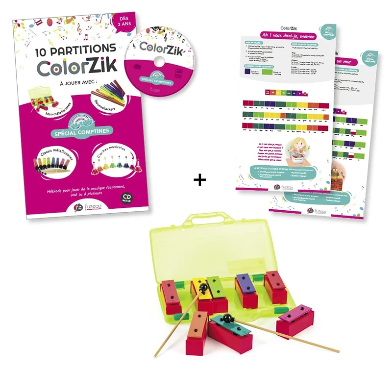 Colorzik Nursery Rhymes + Mini Metallions