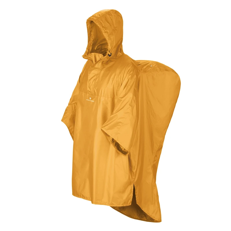 Ferrino Hiker Rain Cape, Men, Yellow, L-XL