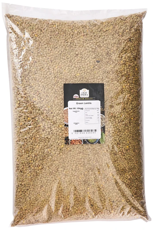 Old India Green Lentils 10kg - Image 1