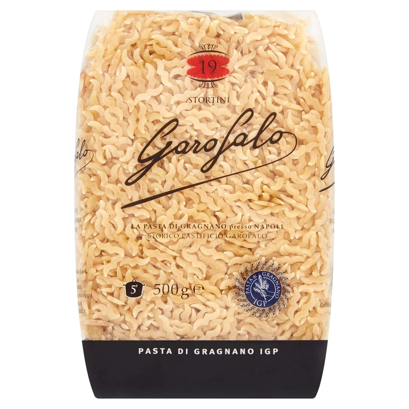 Garofalo Stortini Italian Soup Pasta - Vegan and Small Pasta Shape, 500g (Pack of 1)